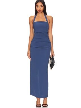 field of dreams dress blue Lioness Field of Dreams Maxi Dress